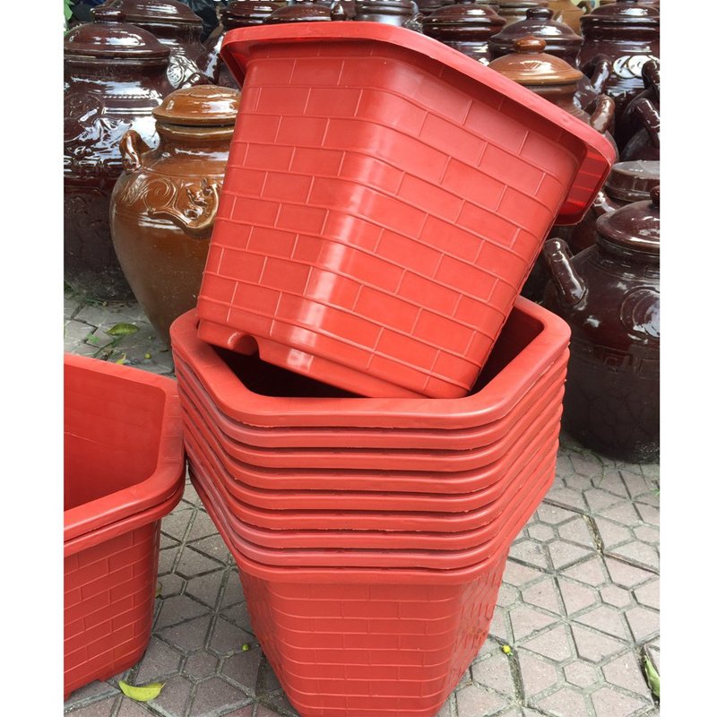 25 Chậu nhựa trồng cây Lục Giác Fa450 chất lượng cao siêu bềnh đường kính 33x22cm- 77543
