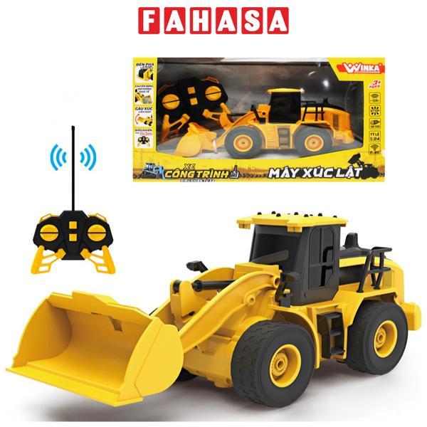 Đồ Chơi Xe Máy Xúc Lật Điểu Khiển Từ Xa - Winka DK81267