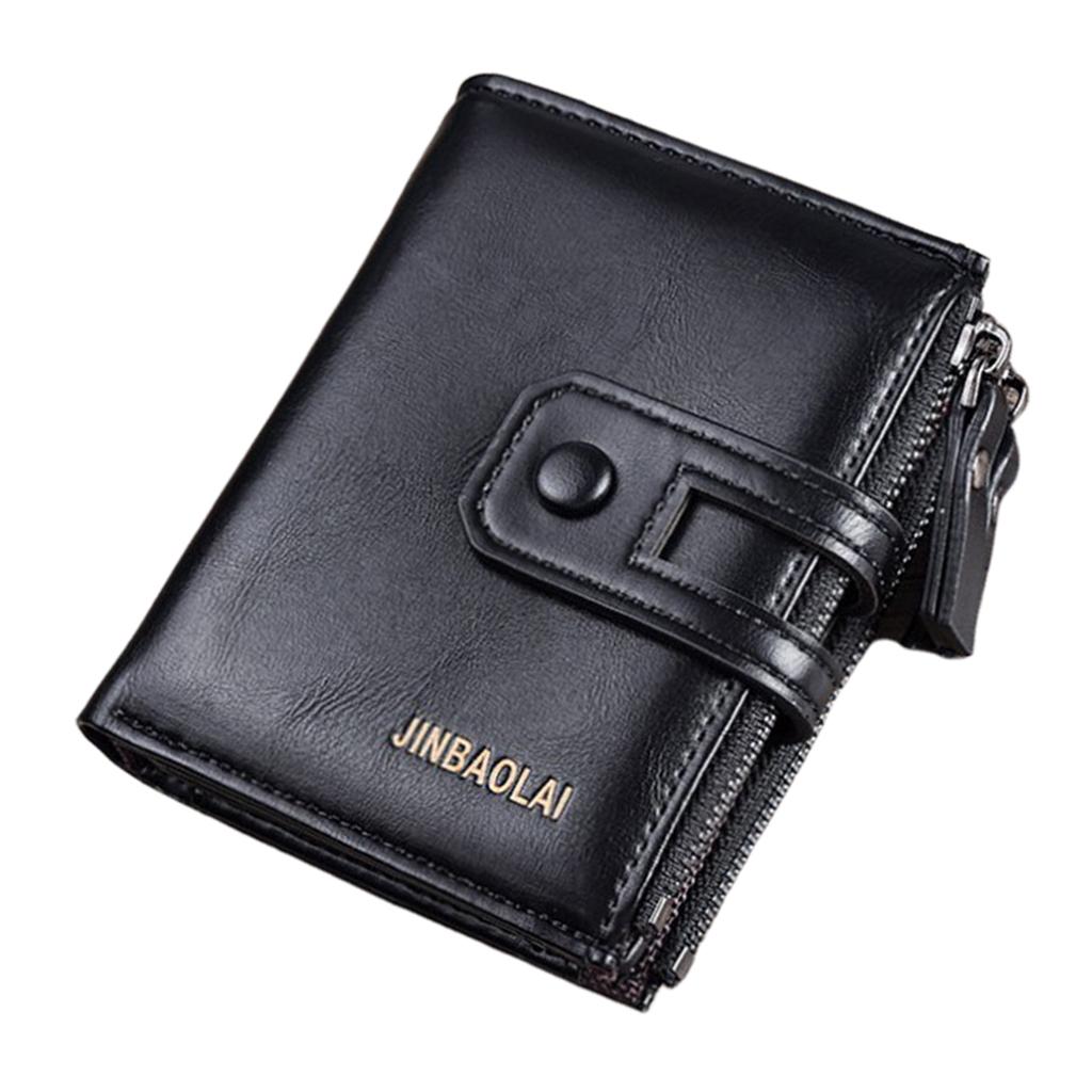 Fashion Bifold Wallet PU Leather Multi Card Organizer for Women Men