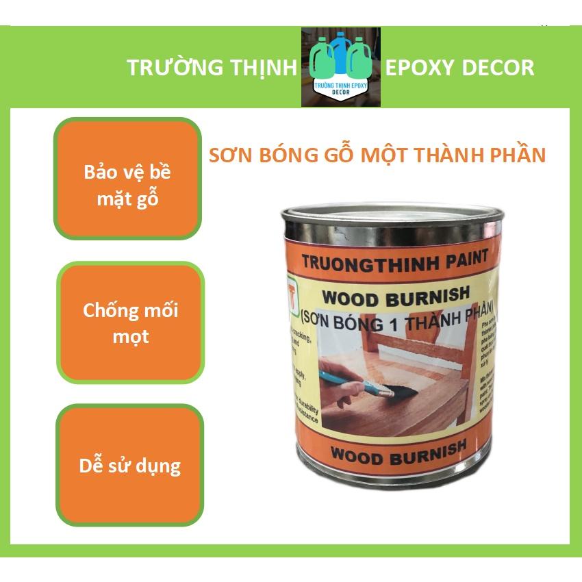 Sơn Gỗ Bóng Gương Nhanh Khô 1 Thành Phần  - Trường Thịnh Sài Gòn