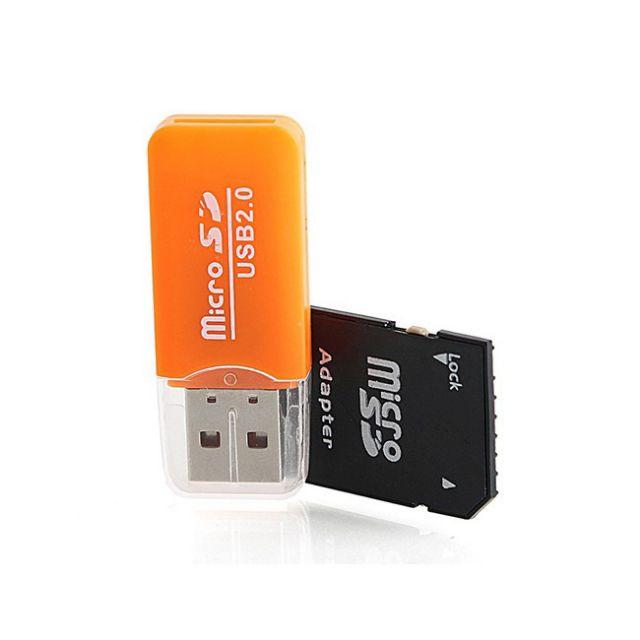 Đầu đọc thẻ nhớ đa năng Micro SD - nhỏ gọn, tiện lợi, dễ sử dụng đọc được nhiều các loại thẻ nhớ.