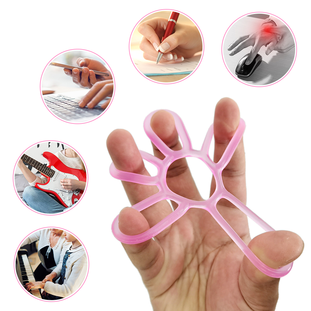 3 cái đồ tập thể dục cho bàn tay. Giúp mở rộng ngón tay, kéo căng tay, cổ tay. Giúp phát triển sức mạnh bàn tay, tăng độ khéo léo của ngón tay và thúc đẩy tuần hoàn.