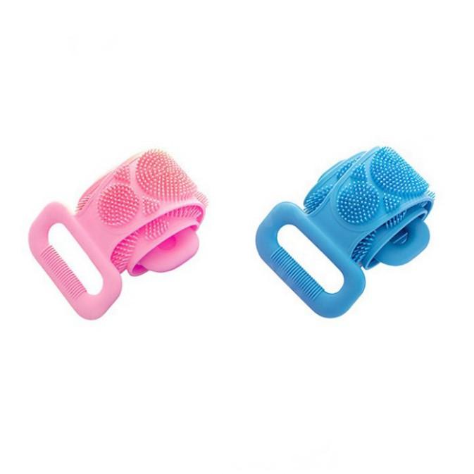 Dây chà kỳ cọ masssage gãi ngứa làm sạch da chết ở lưng đa năng hai mặt silicon |