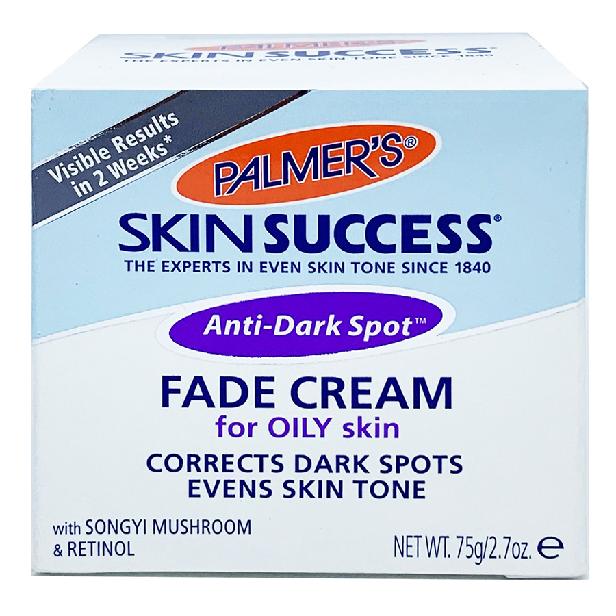 Kem Dưỡng Trắng Sáng Da Ban Ngày, Mờ Thâm Nám – Tàn Nhang Palmer’S Skin Successanti Dark Spot Fade Cream For Oily Skin (75g)