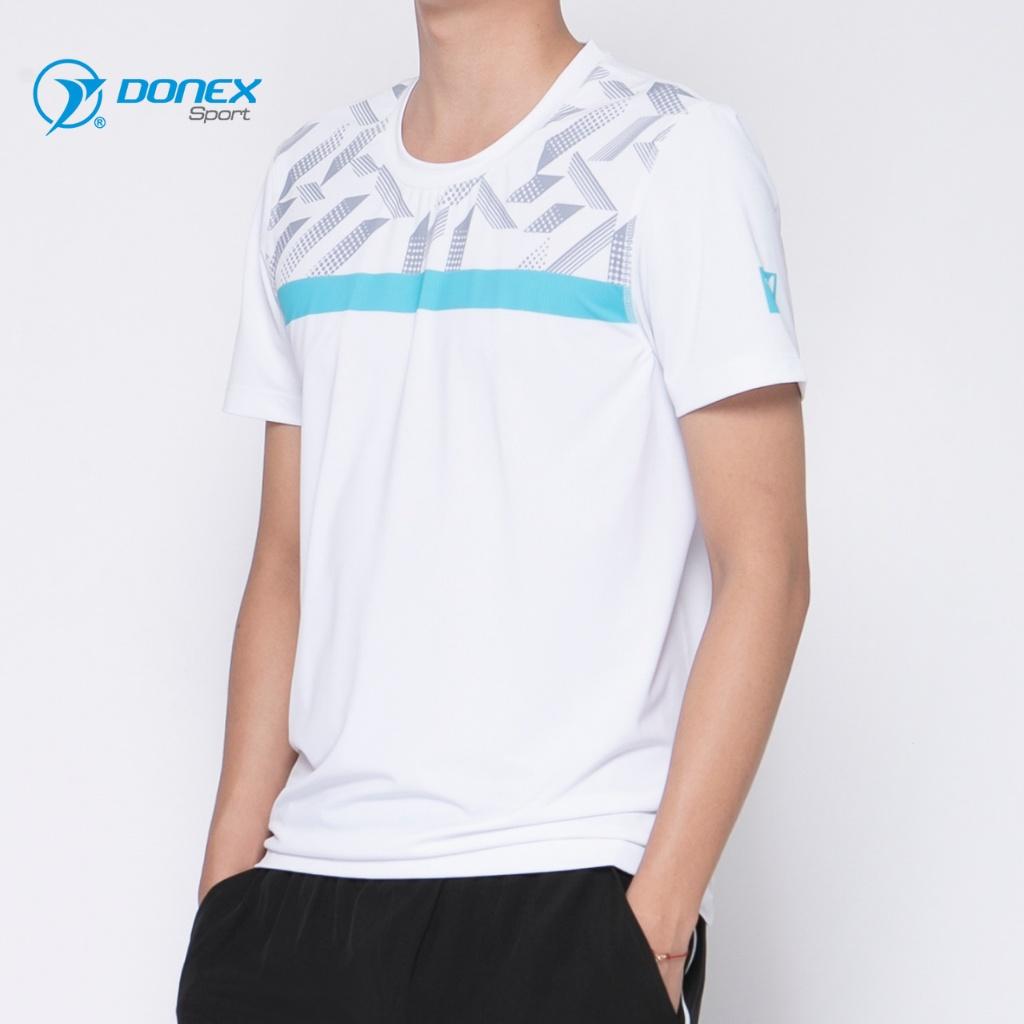 Áo Thể Thao Nam Không Cổ DONEXPRO Form Classic, Chất Liệu Thun Mè Thoáng Mát, Thoát Hơi Nhanh MC-9008