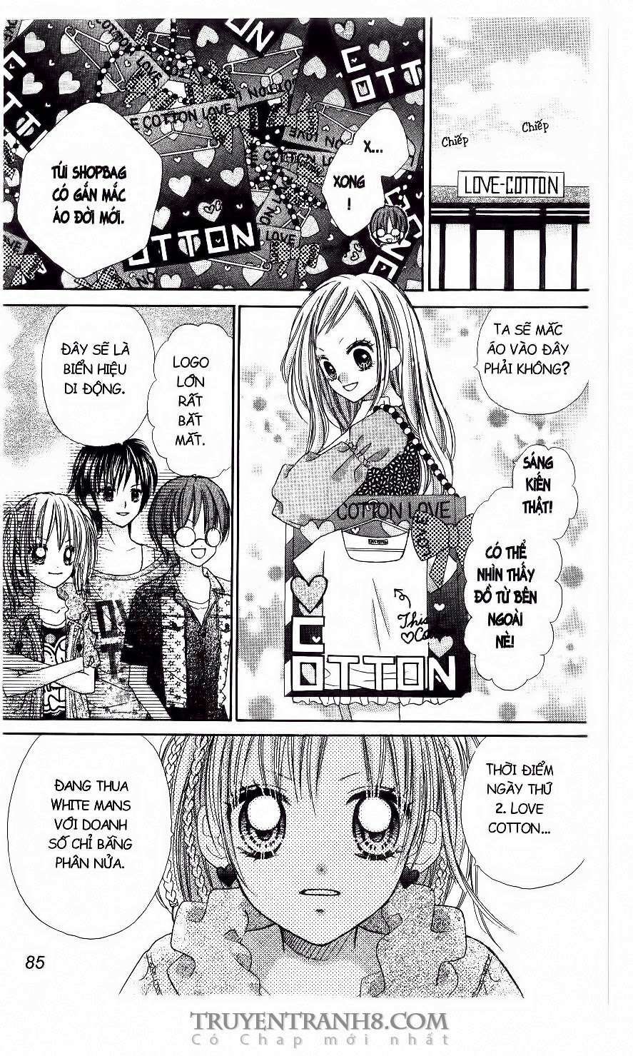 tiệm thời trang, love cotton chapter 21 26