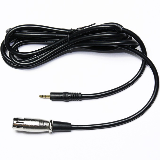 Dây XLR ra 3.5mm chuyên dùng cho micro thu âm, soundcard, PC - Dài 2.5m - Truyền tín hiệu tốt - Hàng chính hãng