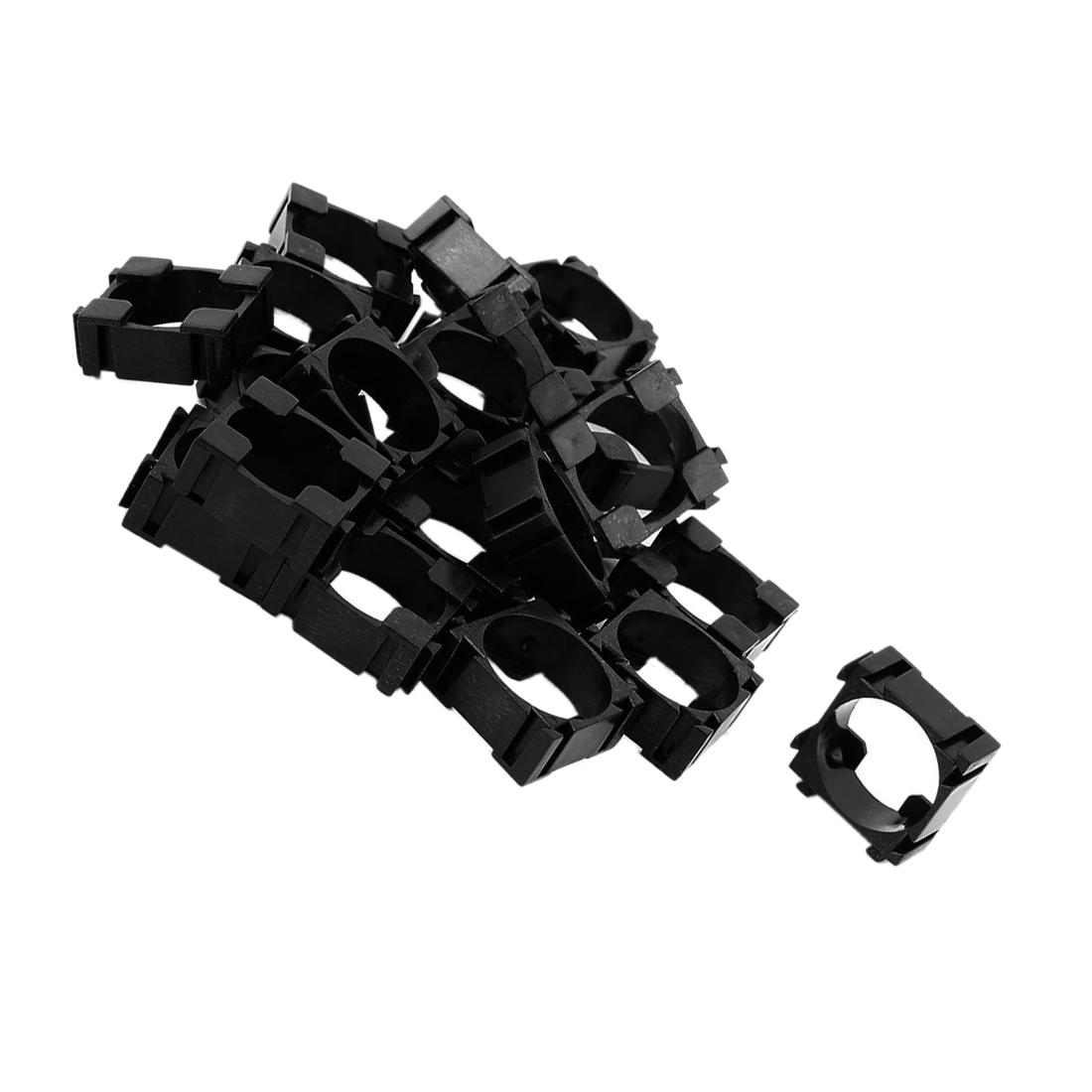 20 Chiếc 18650 Lithium Cell Pin Hình Trụ Ốp Lưng Giá Đỡ Bộ Pin Nhựa Giá Đỡ Chân Đế Cho Tự Làm Bộ Pin