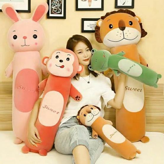 Gối ôm thú Thỏ - Sư Tử - Ếch - Khỉ
