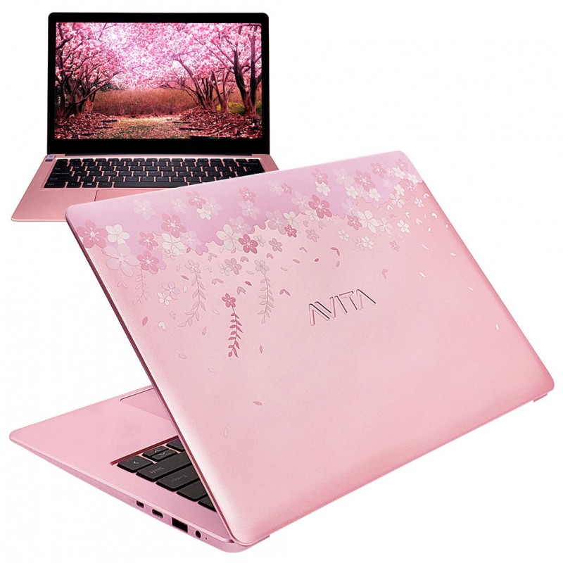 Laptop AVITA LIBER U13-CBP, 13.3' FHD, i5-8250U, 8GB, 256GB SSD, UHD 620, Win10, Cherry Blossom Pink_NS13A2VN026P - Hàng Chính Hãng
