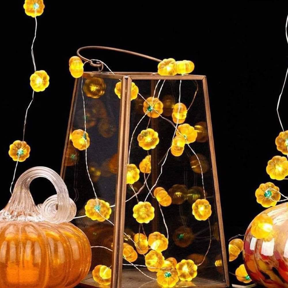 Đèn nháy bí ngô Vân Phương decor trang trí - hàng chính hãng