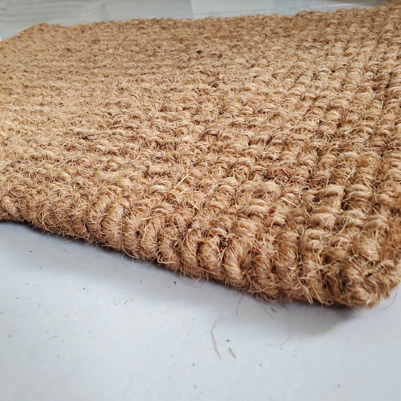 Thảm chùi chân xơ dừa, thảm giày dép cửa ra vào, dệt thủ công cứng cáp, chùi sạch giày dép