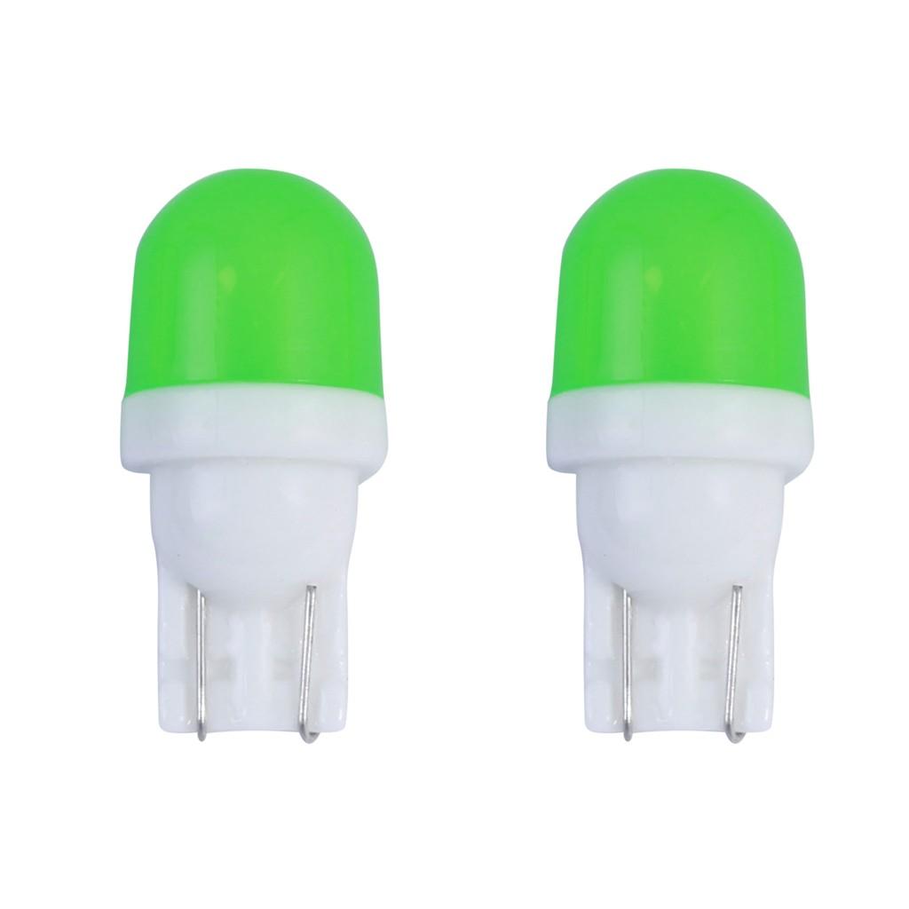 Bộ 2 Led T10 gốm sứ (xanh lá)