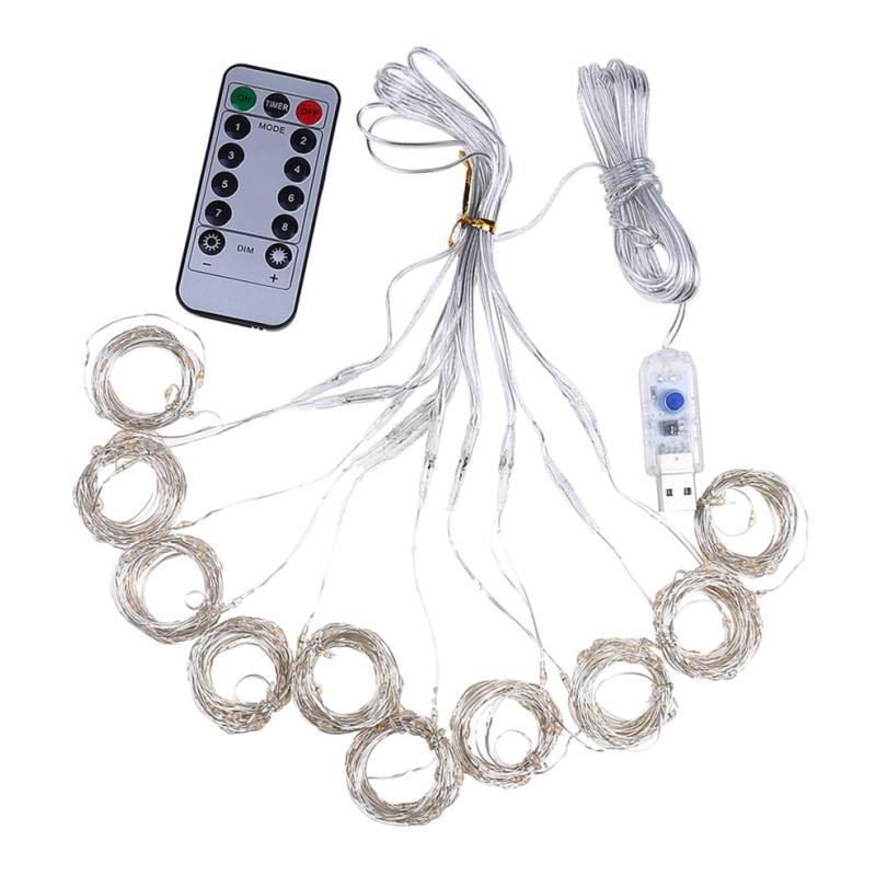 Rèm Tiệc Cưới 200LED Fairy Light USB String Light