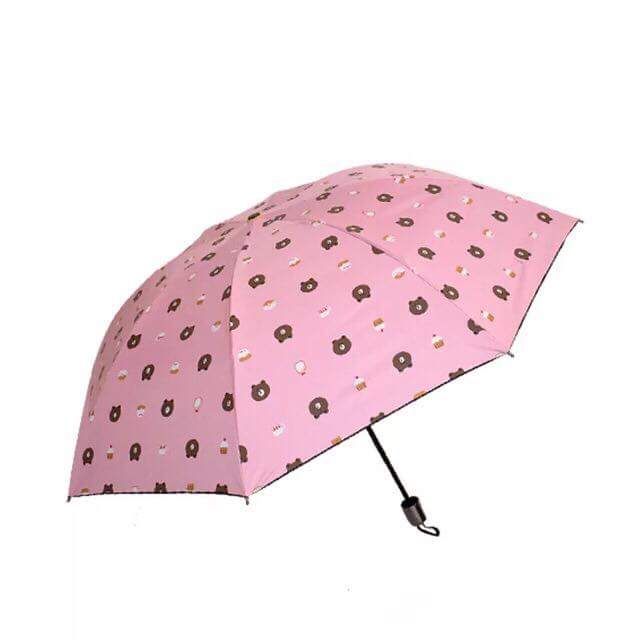 Ô gấu Brown Gấp Gọn Thông Minh Chống Tia UV