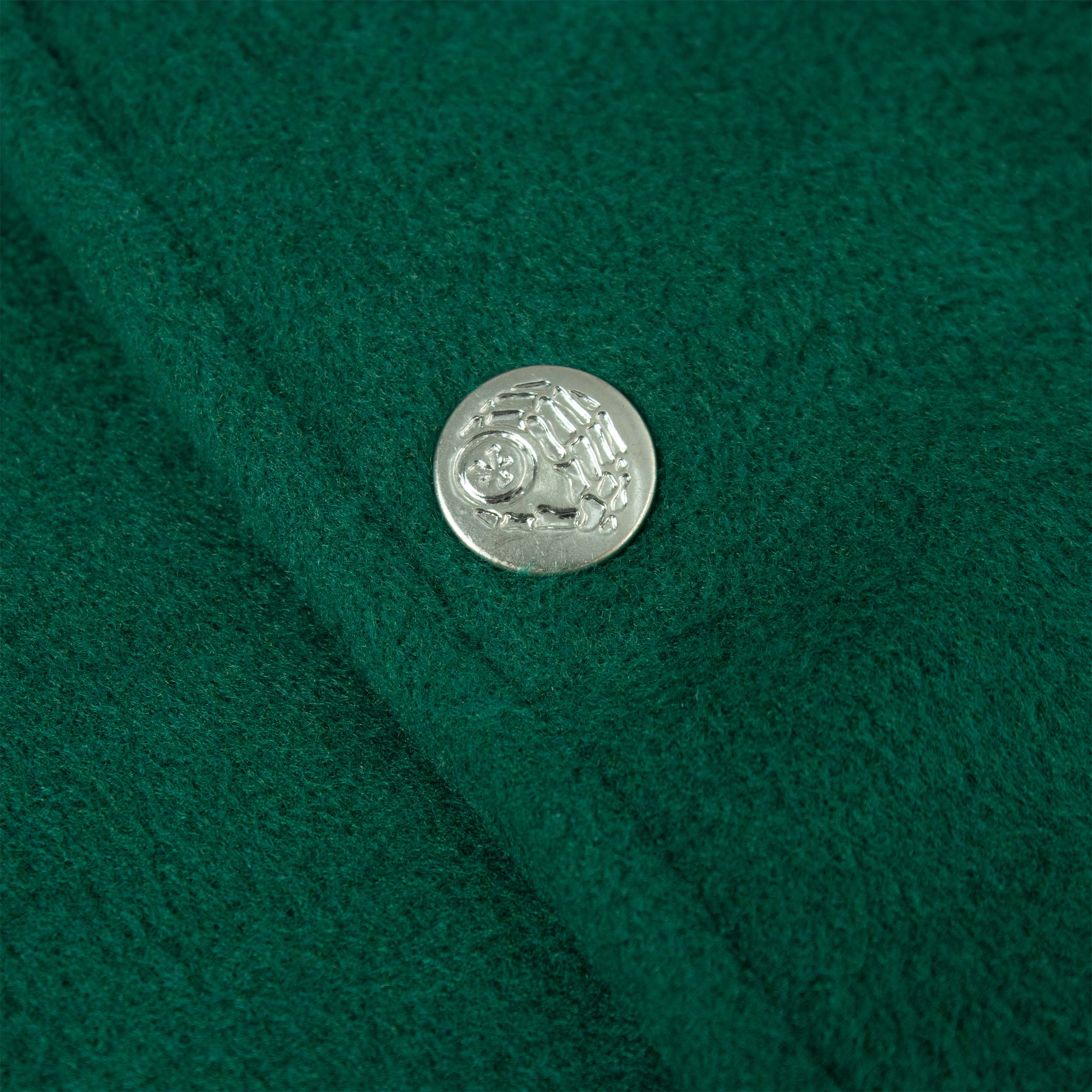 Áo Khoác DirtyCoins Felt Varsity Jacket - Green