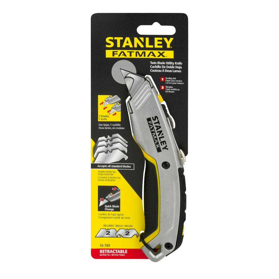 Cán dao trổ FatMax Xtreme Stanley 10-789 ( kèm 4 lưỡi)