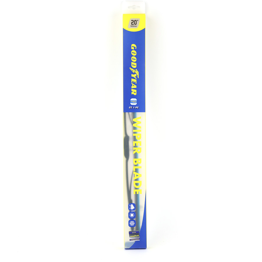 Gạt Mưa Gọng Sắt GOODYEAR GY-2946 (20 Inch/500 mm) Phù Hợp Nhiều Dòng Xe Thông Dụng - Nhập Khẩu Chính Hãng