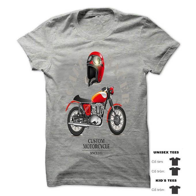 Áo Thun RACER BIKER Cực Chất | Áo Thun Biker Cafe Đi Phượt