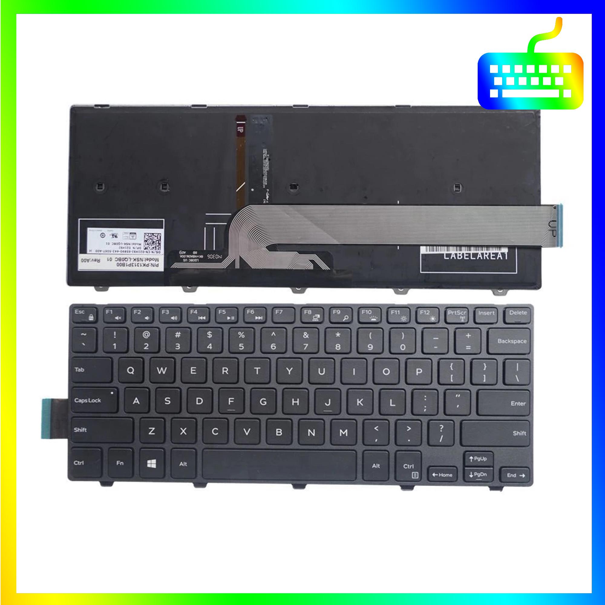 Bàn phím dành cho laptop Dell Vostro 5459 14-5459 Không Led - Phím Zin - Hàng Chính Hãng