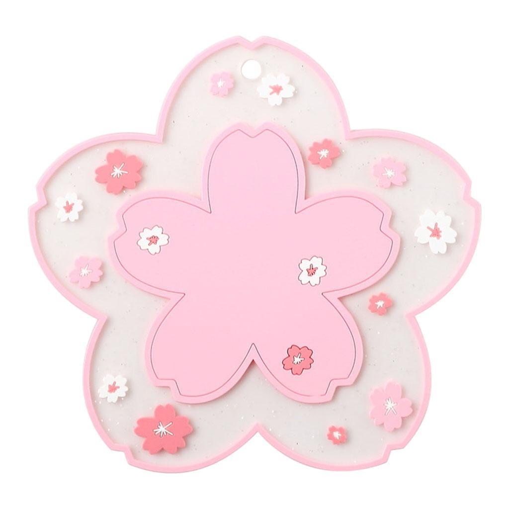 2Pcs Heat Resistant Cup Mats Placemats Trivet Mat Coasters for Home Mug