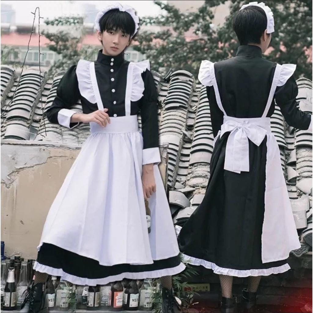 Maid cosplay - Váy hầu gái Lolita kiểu Nhật đáng yêu