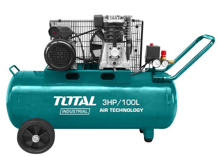 MÁY NÉN KHÍ DÂY CUROA 2.2 KW ( 3.0 HP) 100L TOTAL TC1301006T - HÀNG CHÍNH HÃNG