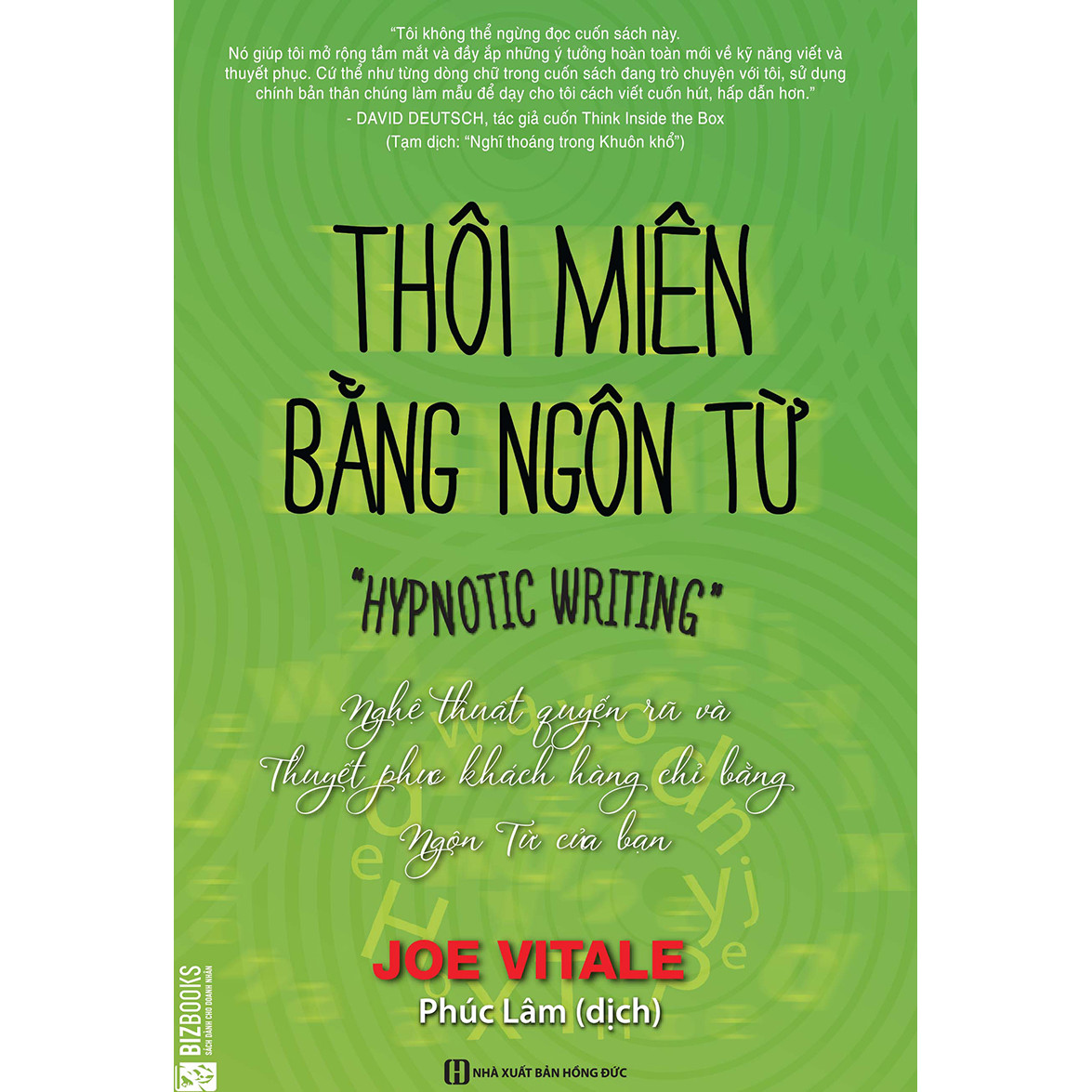 Thôi Miên Bằng Ngôn Từ - Phiên Bản 2019 ( Bìa Xanh ) ( tặng kèm bút tạo hình ngộ nghĩnh )