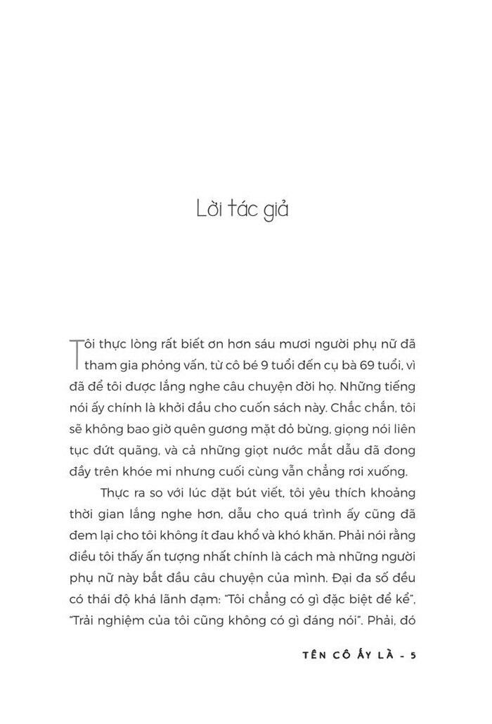 Tên Cô Ấy Là