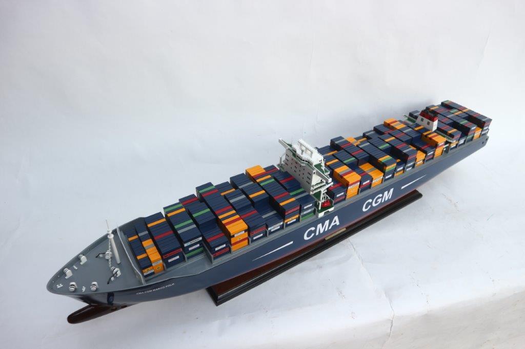 Mô hình tàu container CMA CGM MARCO POLO - 100cm