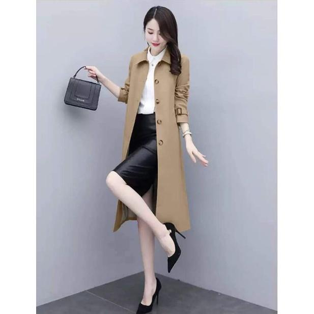 ÁO KHOÁC KAKI DÁNG DÀI CAO CẤP