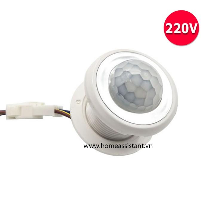 Công Tắc Chuyển Động Hồng Ngoại Bật Tắt Đèn Tự Động 220V PIR05