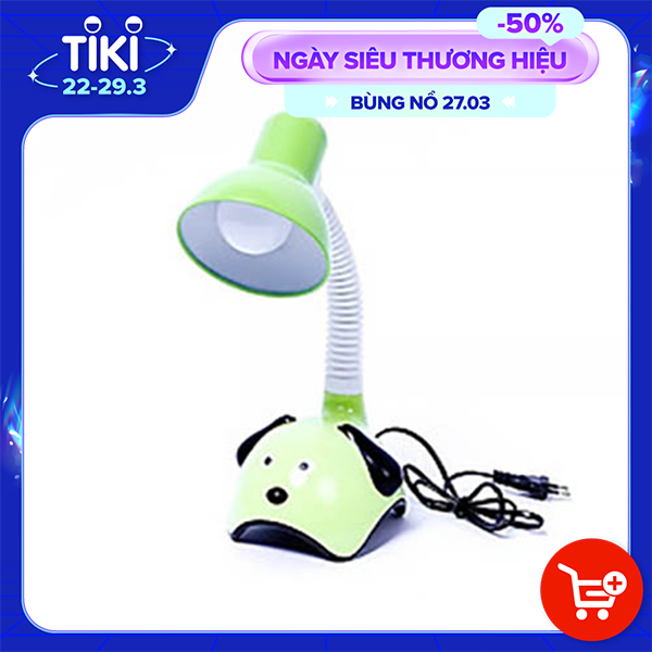 Đèn làm việc và học thiết kế hình động vật ngộ nghĩnh, công suất tối đa 40W, tiết kiệm điện, chống cận để bàn đa chức năng SD986G