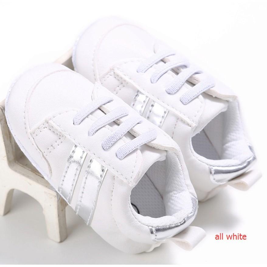 Giày Sneaker PU mềm cho trẻ sơ sinh và trẻ tập đi