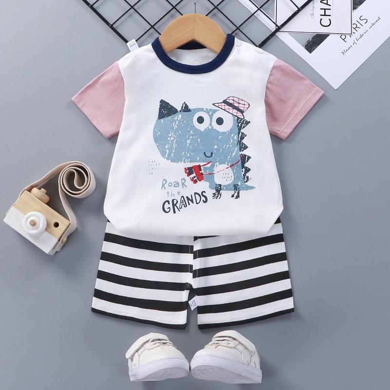 Bộ cộc tay cho bé chất cotton siêu mát hình in sắc nét cam kết đẹp y hệt ảnh link 2