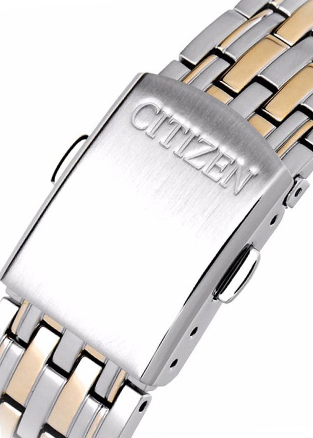 Đồng Hồ Nam Citizen Dây Thép Không Gỉ BM7304-59E - Mặt Đen