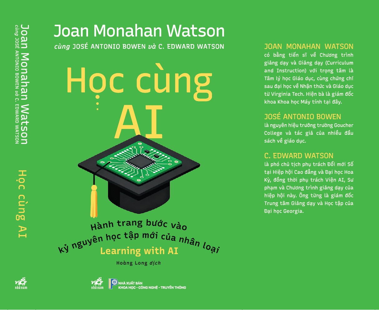 Sách - Học cùng AI (Joan Monahan Watson cùng JOSÉ ANTONIO BOWEN và C. EDWARD WATSON) (Nhã Nam Official)