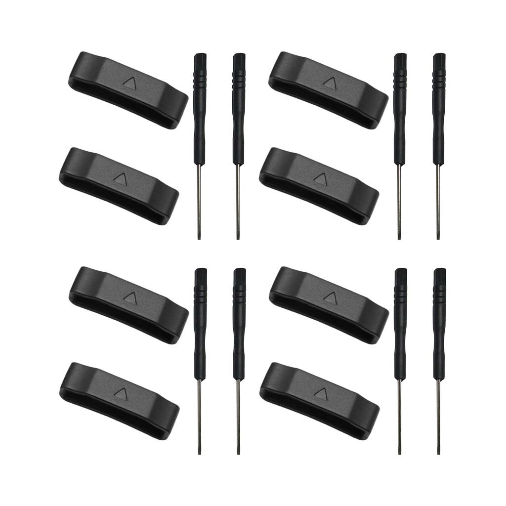 8Pcs 26mm Watch Tether Ring Band Buckle For Garmin Fenix 3 /