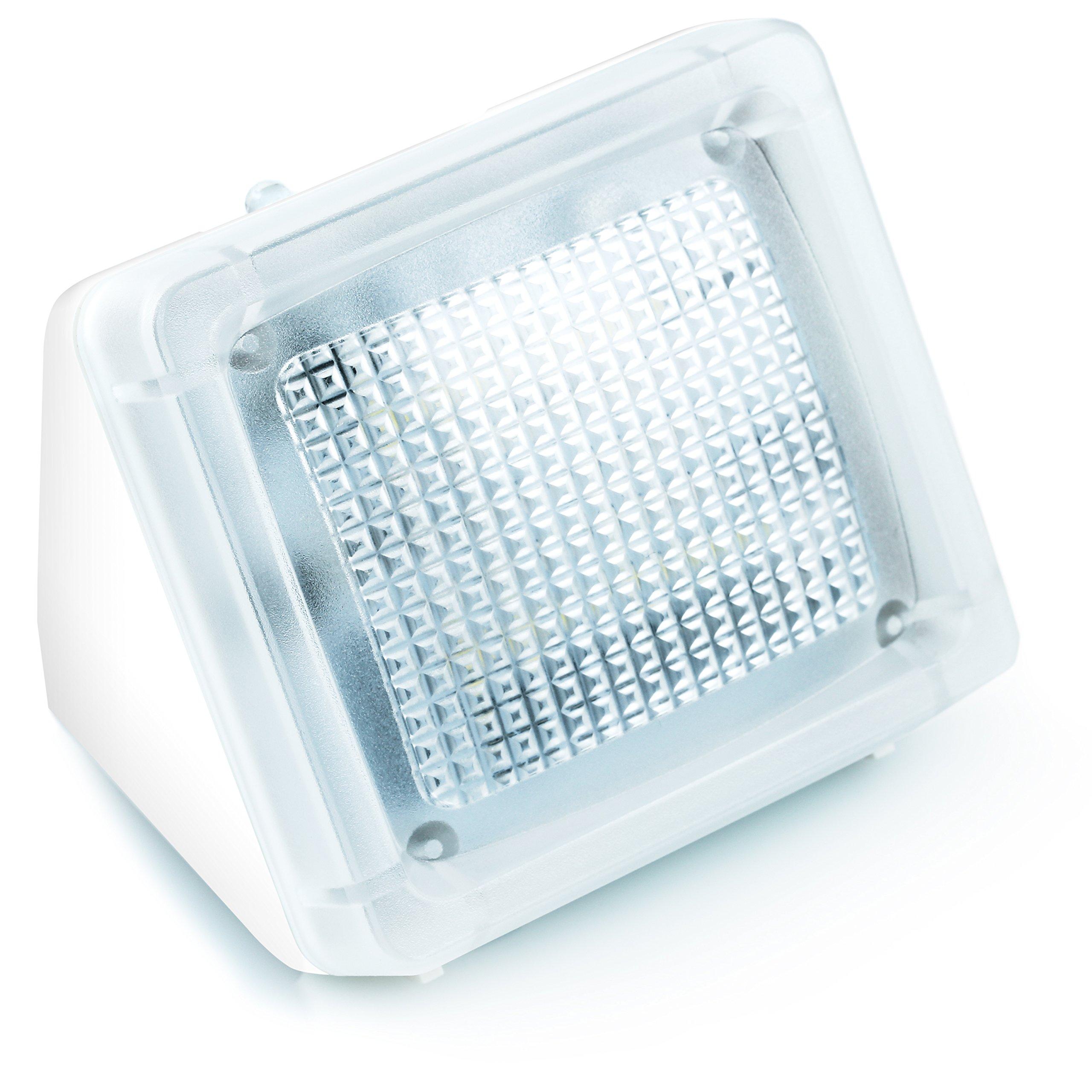 Bảo mật - Tv Dock, Anti -frauning - PRESSIATION SIMALUATION - LED với 20 màu, 3 chương trình, cảm biến ánh sáng và bộ đếm thời gian