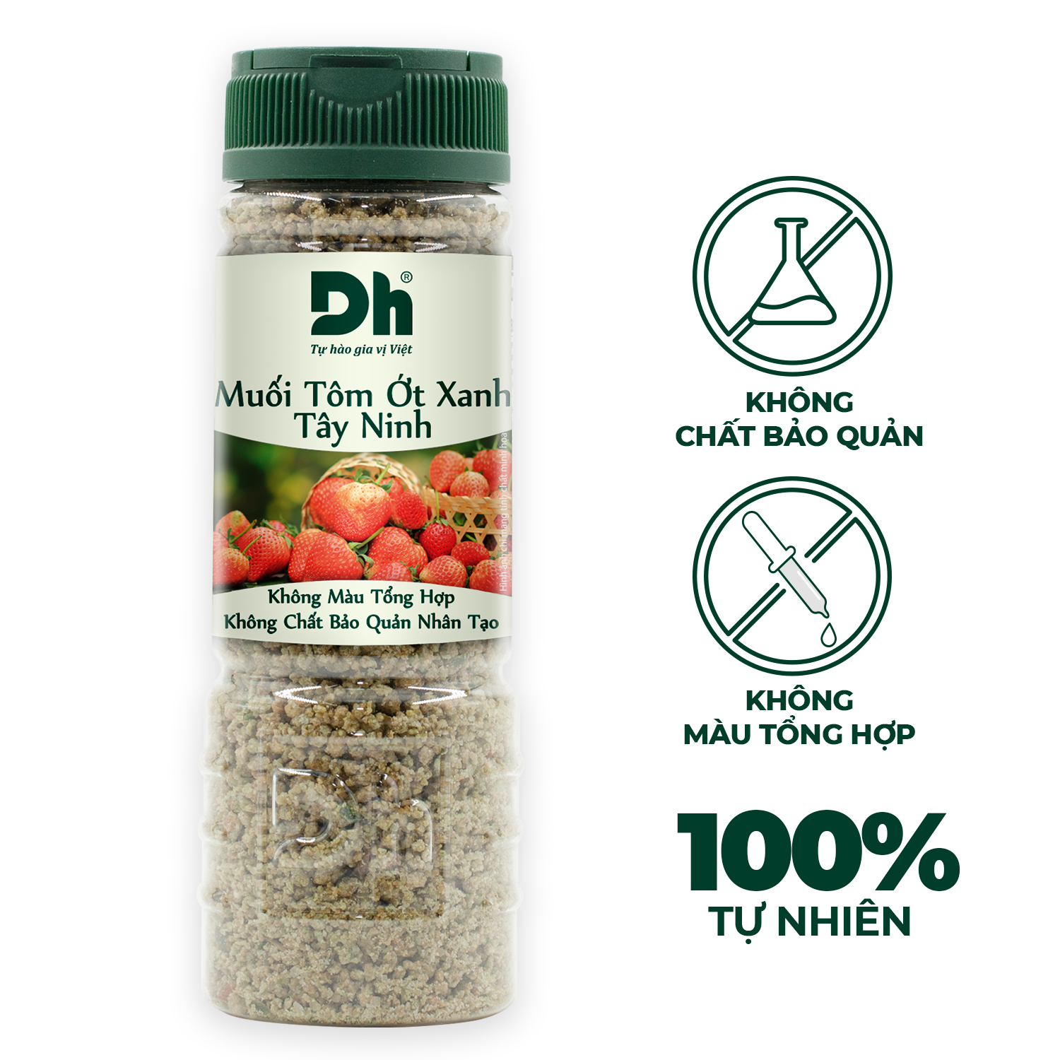 Muối Tôm Ớt Xanh Tây Ninh 120g Dh Foods