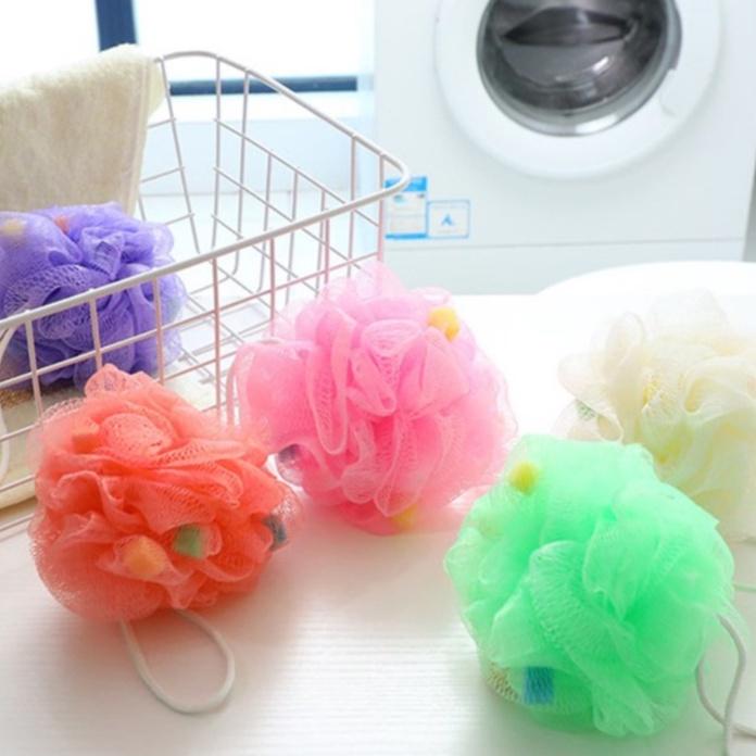 Bông Tắm Lưới Mềm Tẩy Tế Bào Chết Cho Cơ Thể An Toàn Tiện Dụng