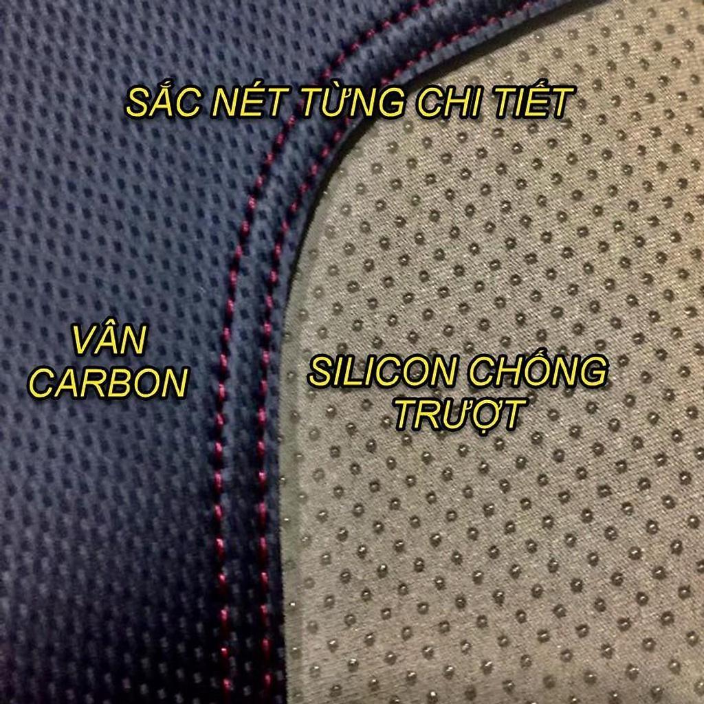 Thảm Taplo ô tô Vinfast Fadil Da Vân Carbon Cao cấp - Hàng chuẩn loại 1- Giá tận xưởng