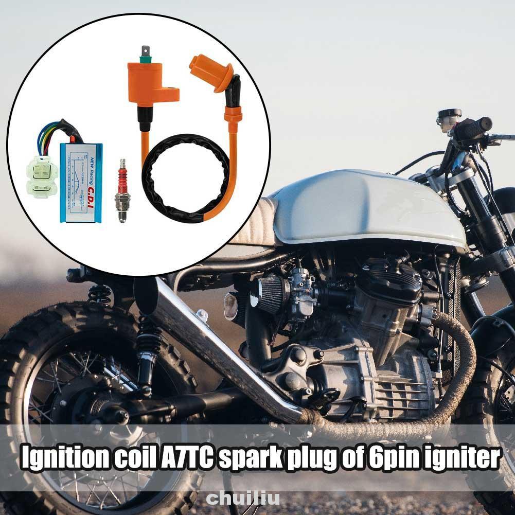 Cuộn Dây Đánh Lửa 6pin Cdi A7Tc Cho Xe Gy6 50cc 125cc 150cc