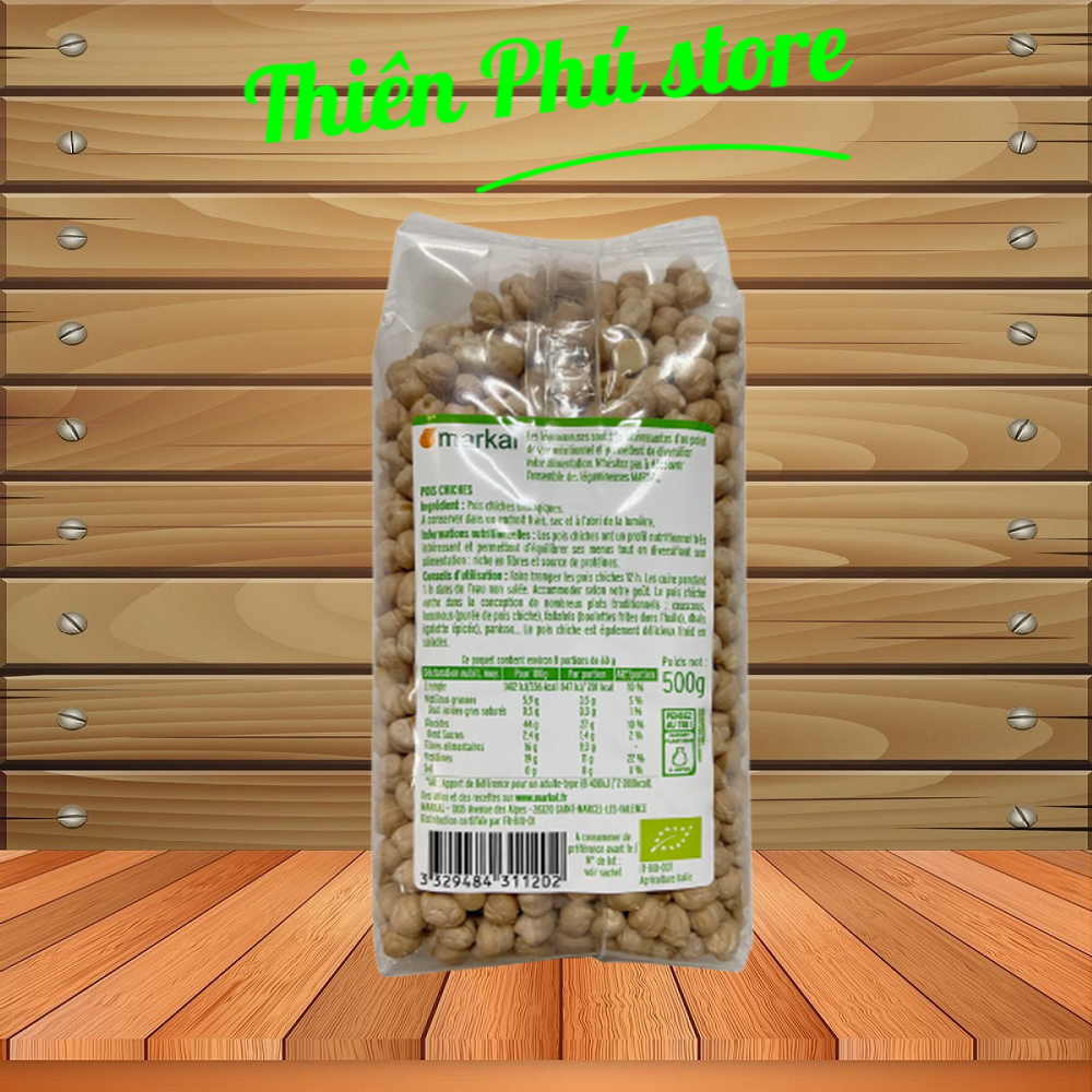 Đậu gà hữu cơ Markal 500g