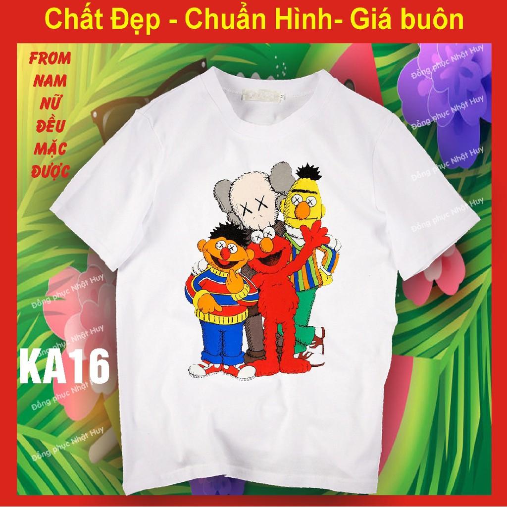 Áo thun Kaws 14, chất đẹp, bao đổi trả