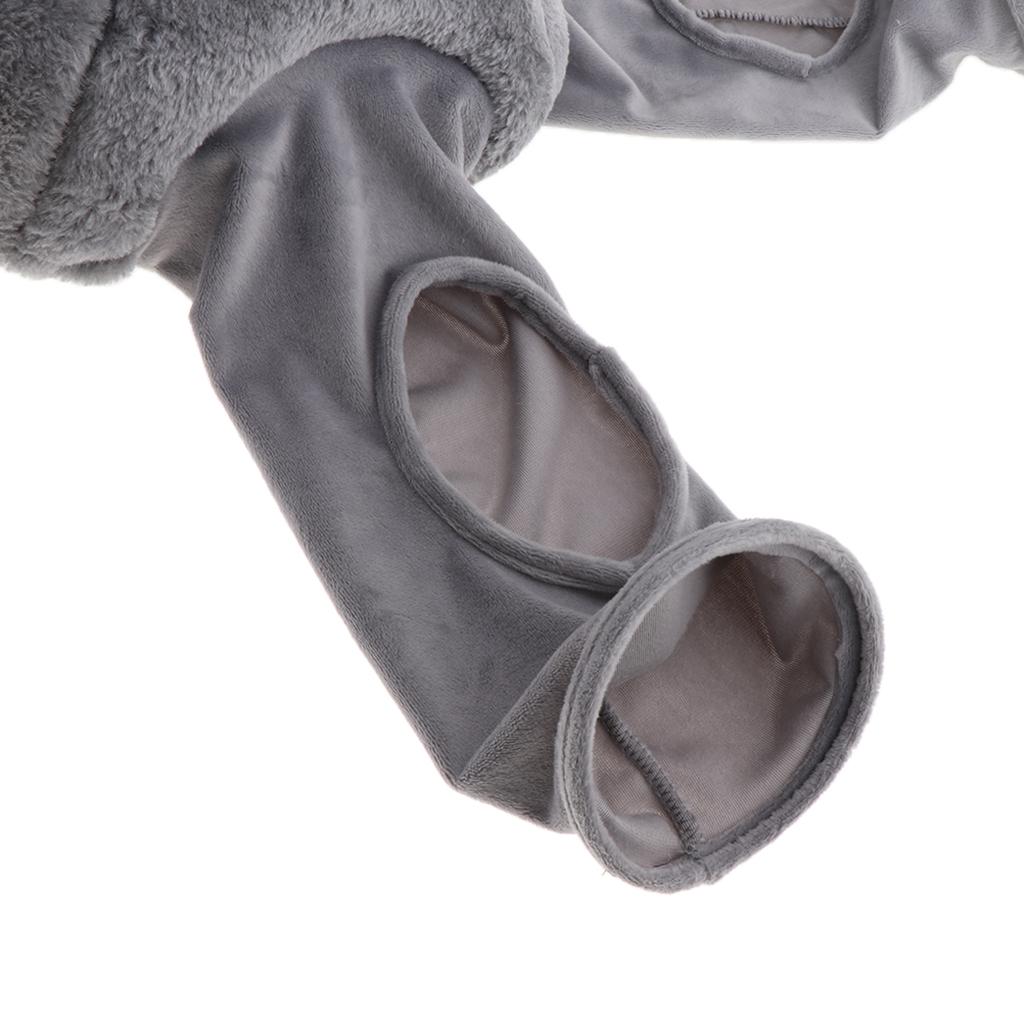 Small Animal Play Tunnel Pet Tunnel for Hamster Guinea Pig Chinchilla gray