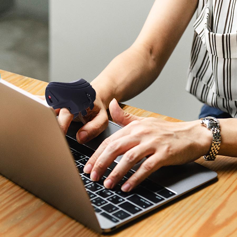 GM306 Mini Không Dây Nhẫn Chuột Sạc USB Linh Hoạt Chuột Laser 2.4Ghz Quang Bỏ Túi Chuột Cho Máy Tính, Laptop