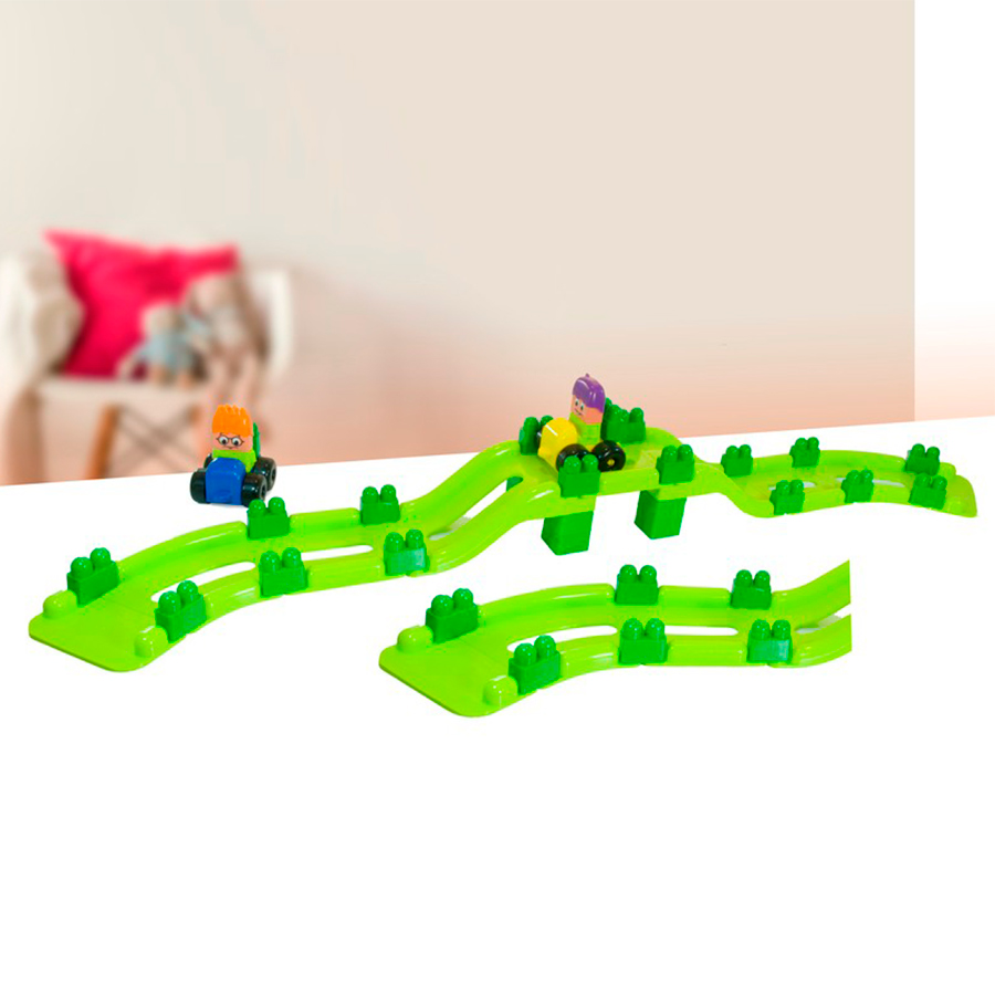 Đồ chơi xếp hình cầu vượt Jumpy Miniland 32346