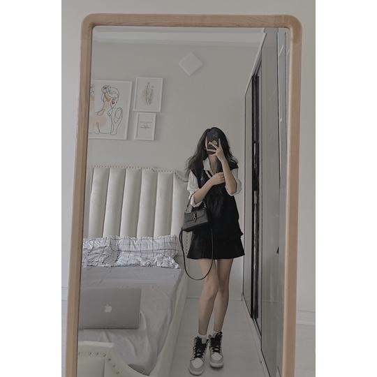 gile kẻ nhỏ len mềm by samhyewear