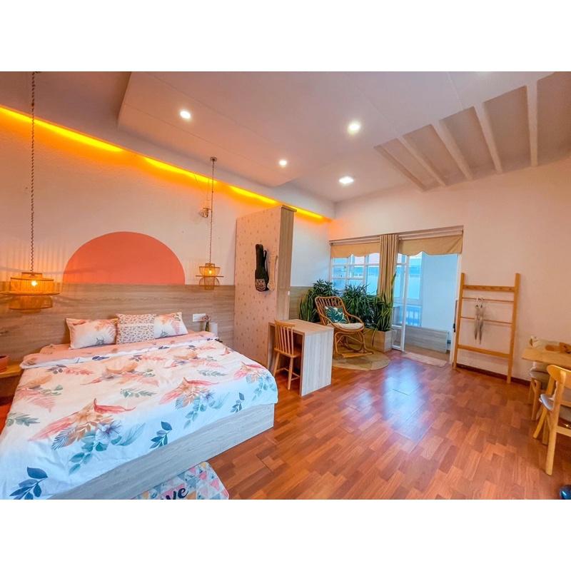 Set Cotton LiVing Cao Cấp Hàng Nhập Khẩu 4 Món BST Hello Summer Lá Khoai